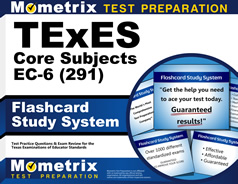 TExES Core Subjects EC-6 (291) Exam Flashcard Study System